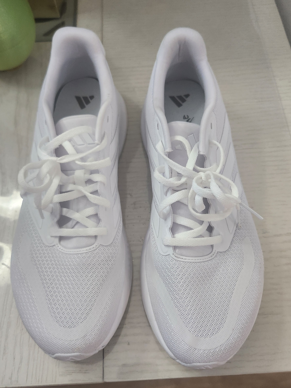 Adidas All-White Running Sneakers